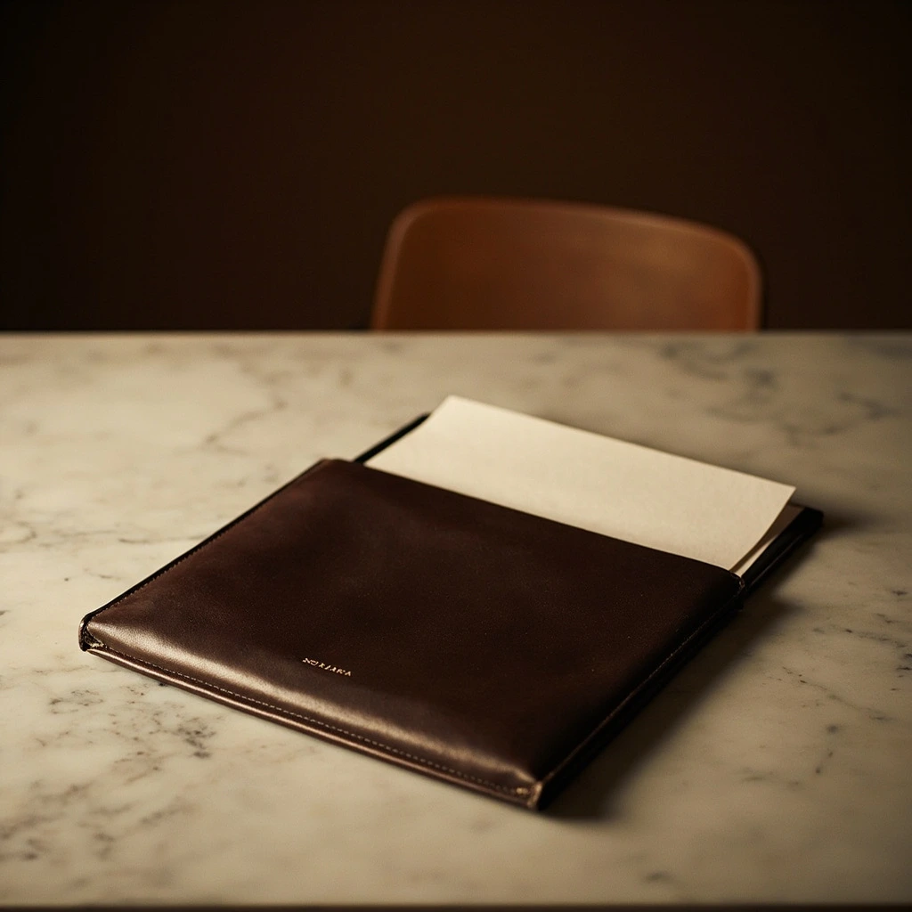 Modello 19 — the document folio.